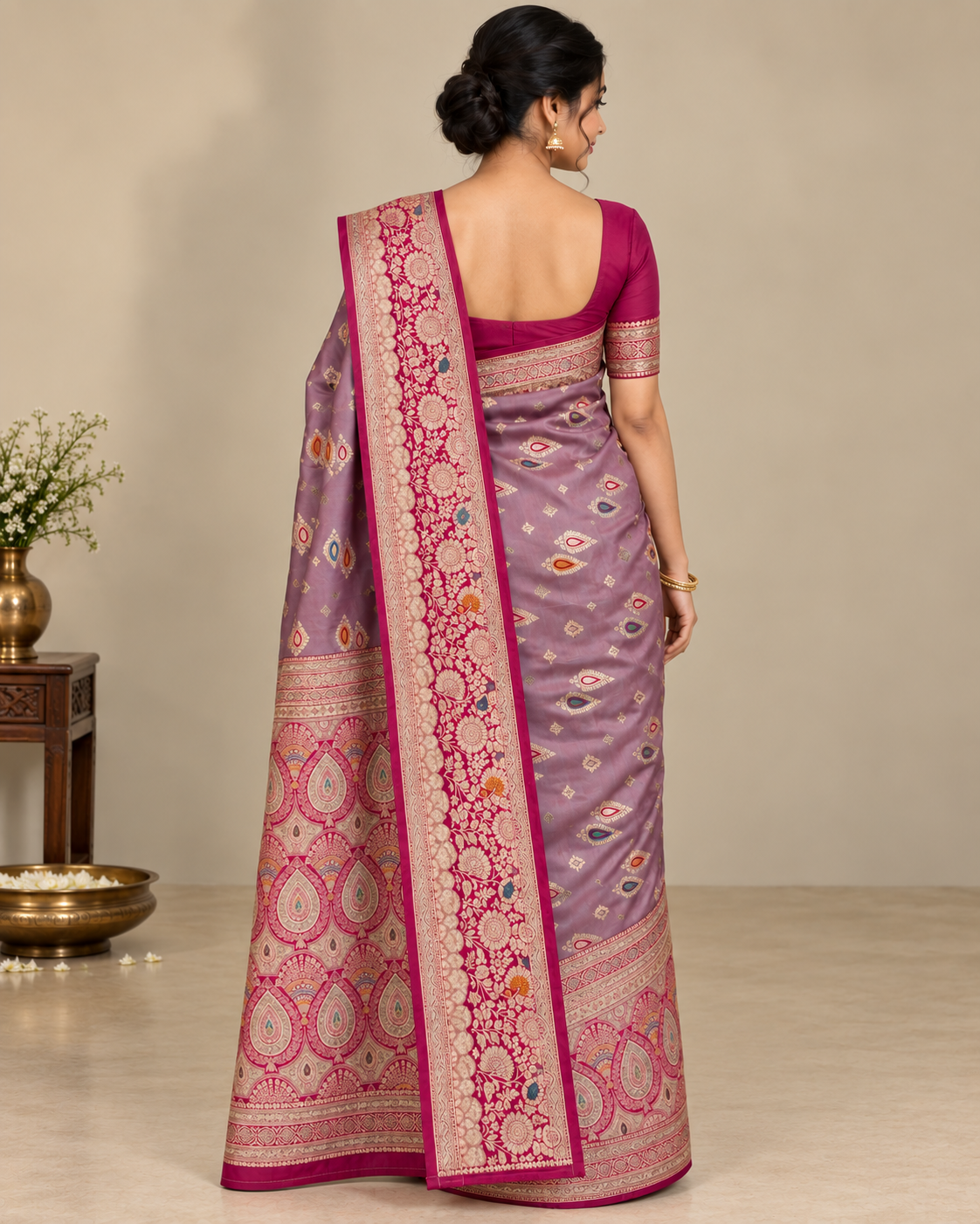 Soft Silk Banarasi Saree - View 2
